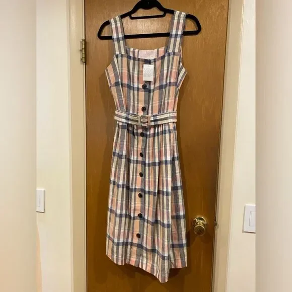 Gal Meets Glam | Dresses | Nwt Gal Meets Glam Peyton Plaid Linen Dress Sz 6 | Poshmark Gal Meets Glam | Dresses | Nwt Gal Meets Glam Peyton Plaid Linen Dress Sz 6 | Poshmark